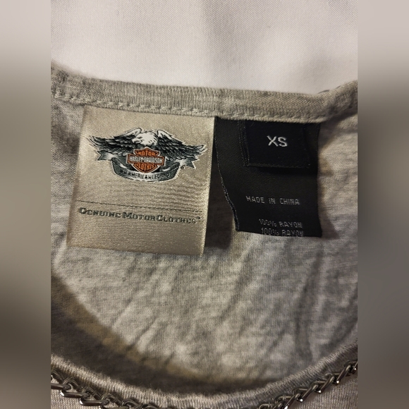 Harley Davidson Chain Tank Top - Picture 3 of 5